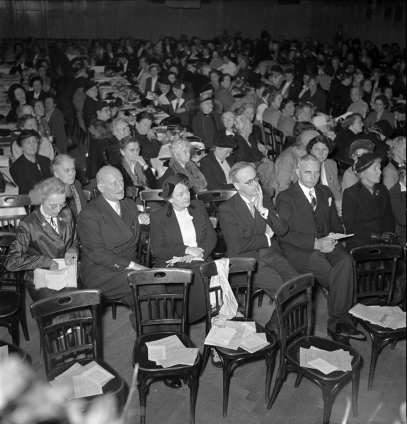 50 years anniversary of the Swiss Women's Organizations, 1950