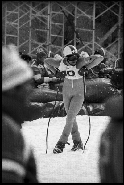 Olympic games Lake Placid 1980, downhill: Peter Müller