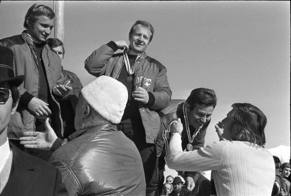 Bobsleigh World Championship St. Moritz 1974: 2nd BRD II, 1st BRD I, 3rd SUI I