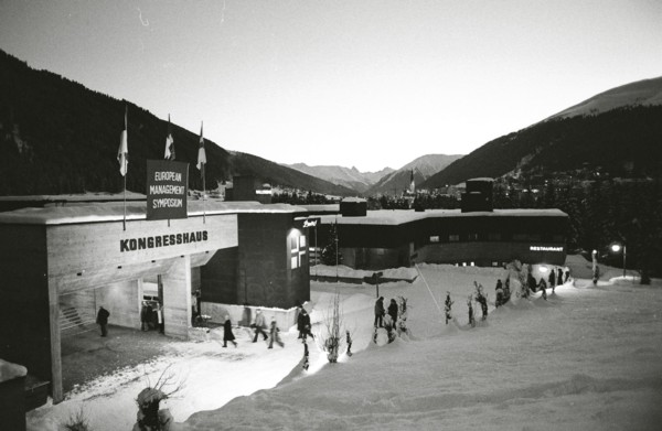 WEF, Davos conference building; 1978