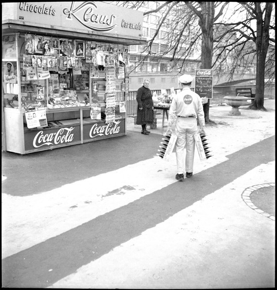 Coca-Cola, delivery, 1950