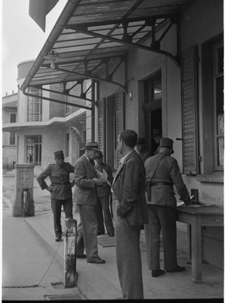 WW 2: border to Italy, Brissago 1944.