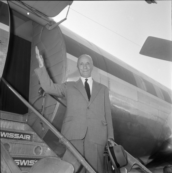 Thomas Holenstein, Kloten Airport; 1960
