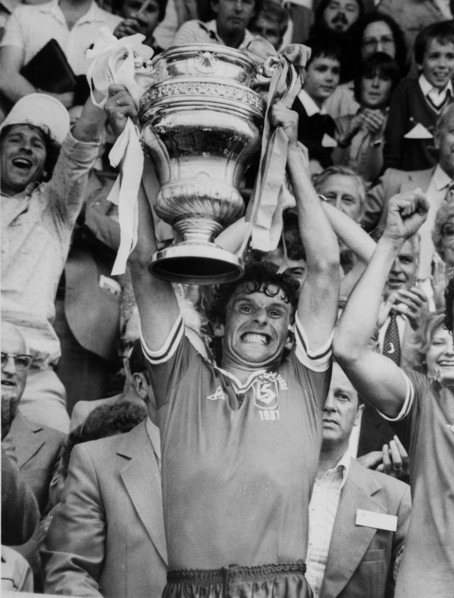 Cup winner 1981, FC Lausanne-Sports: Captain Parietti