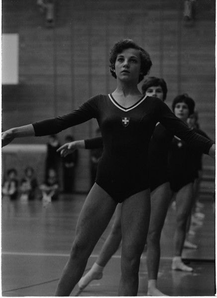 The Martschini Girls were the national artistic gymnastics team under coach Ludek Martschini: Käthi
