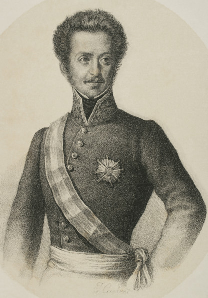 Luis Fernandez de Cordoba y Valcarcel (1798-1840). Spanish lieutenant general. Of absolutist ideas,