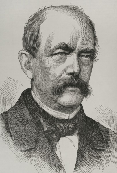 Otto von Bismarck (1815-1898). German statesman and politician. Artificer of the German unification