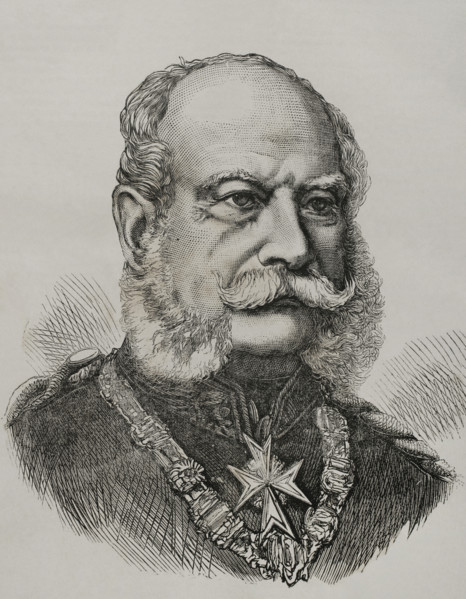 William I (1797-1888). King of Prussia (1861-1888) and Emperor of Germany (1871-1888). Portrait.