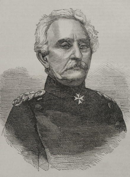 Karl Friedrich von Steinmetz (1796-1877). Prussian Generalfeldmarschall (general field marshal).