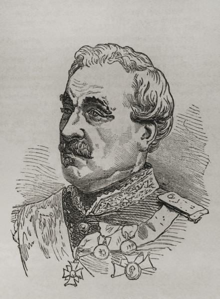 Charles Cousin-Montauban (1796-1878), 1st Count of Palikao. French general and statesman. Portrait.