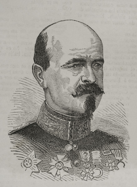 Louis-Jules Trochu (1815-1896). French general and politician. Portrait. Engraving. ""Historia de