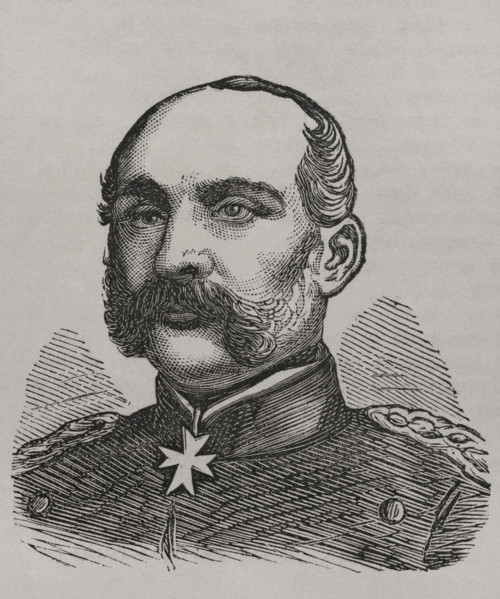 Hugo von Kirchbach (Hugo Ewald Graf von Kirchbach) (1809-1887). Prussian general who led the