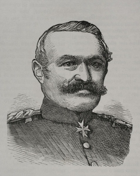 Julius von Bose (Friedrich Julius Wilhelm Graf von Bose) (1809-1894). Prussian general who led the