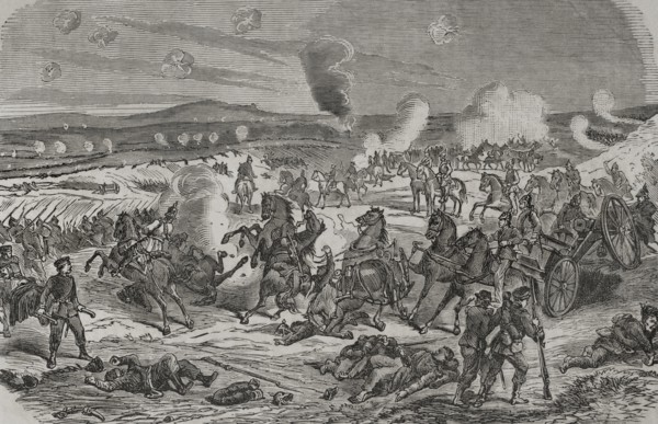 Franco-Prussian War (1870-1871). Battle of Sedan (1-2 September 1870). The Prussian army defeated