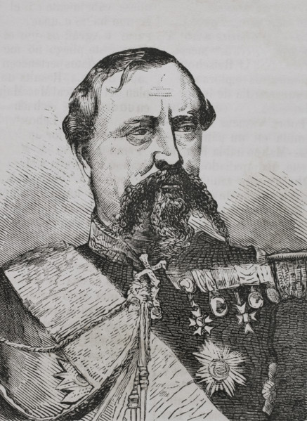 Edmond Leboeuf (1809-1888). French general. Marshal of France since 1870. Portrait. Engraving.