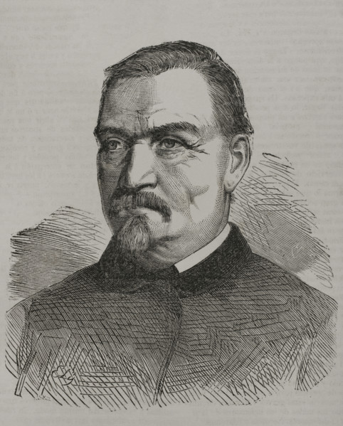 Emmanuel Felix de Wimpffen (1811-1884). French general. Portrait. Engraving. ""Historia de la
