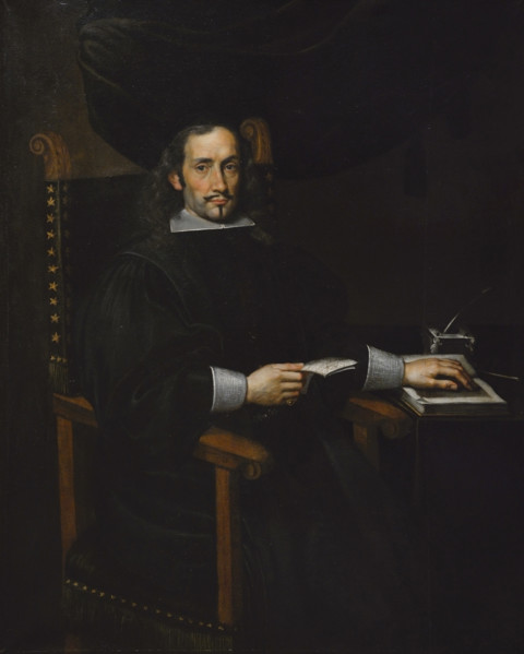 Giovanni Battista Natali (1630-1696). Italian painter. Portrait of the physicist Francesco Maria