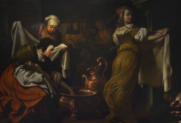 Luigi Miradori, known as ""il Genovesino"" or ""il Genoese"" (ca. 1610-1656). Italian painter.