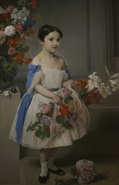 Francesco Hayez (1791-1882). Italian painter. Portrait of the Young Countess Antonietta Negroni