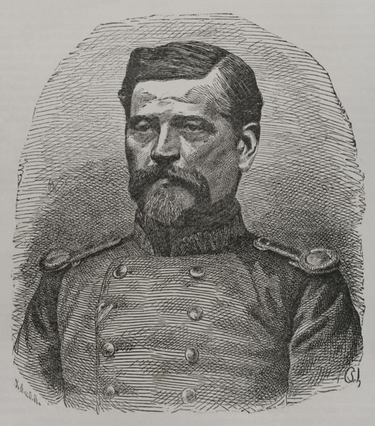 Ludwig von der Tann (Ludwig Freiherr von und zu der Tann) (1815-1881). Bavarian general. Portrait.