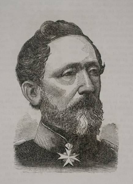 Leonhard von Blumenthal (Leonhard Graf von Blumenthal) (1810-1900). Prussian Field Marshal.