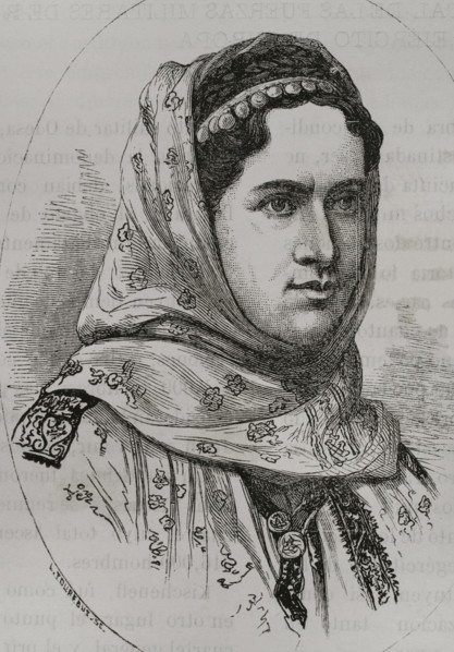Elisabeth of Wied (Pauline Elisabeth Ottilie Luise) (1843-1916). Queen consort of Romania as the