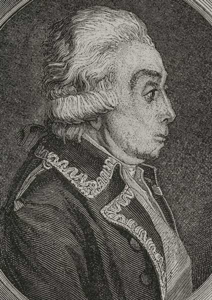 Nicolas Luckner (Johann Nikolaus Luckner) (1722-1794). German officer in the service of France who