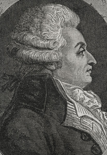 Marie-Jean Herault de Sechelles (1759-1794). French judge and politician who took part in the