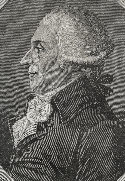 Louis-Bernard Guyton de Morveau (1737-1816). French chemist and politician. During the French