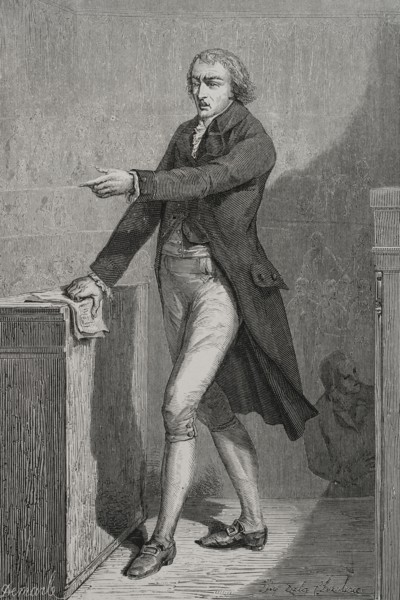 Jean-Baptiste Louvet de Couvray (1760-1797). French novelist, journalist, playwright and politician
