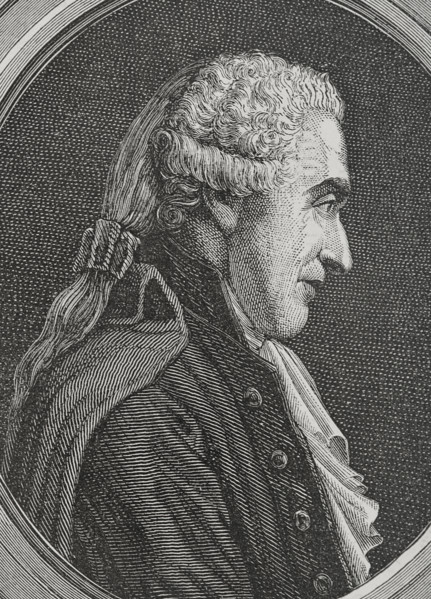 Francois Denis Tronchet (1726-1806). French jurist. He was one of the lawyers who defended King