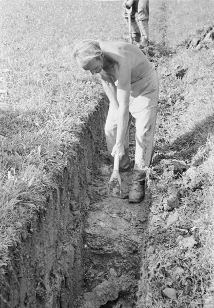 WWII: Battle of cultivation; irrigation, drainage, Uttwil 1941