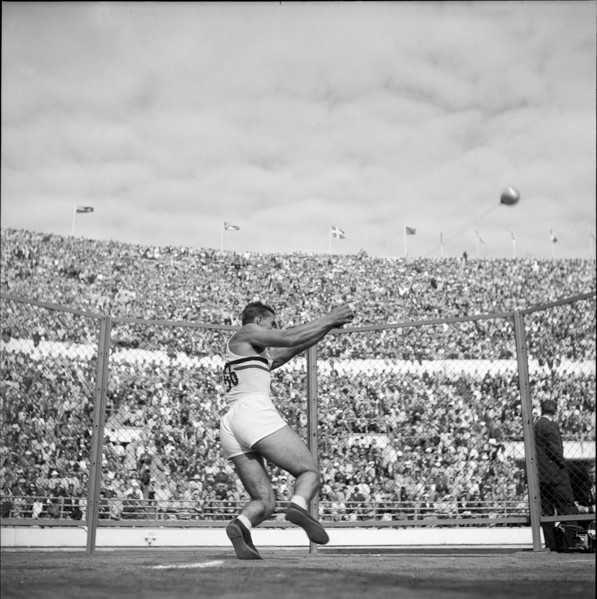 OS Helsinki 1952: winner Jozsef Csermák