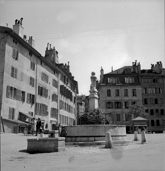 Geneva: Place du BourgdeFour; 1943