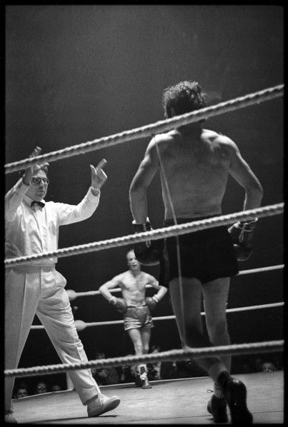 European Championship fight Franco Zurlo against John McCluskey in Zurich 1970