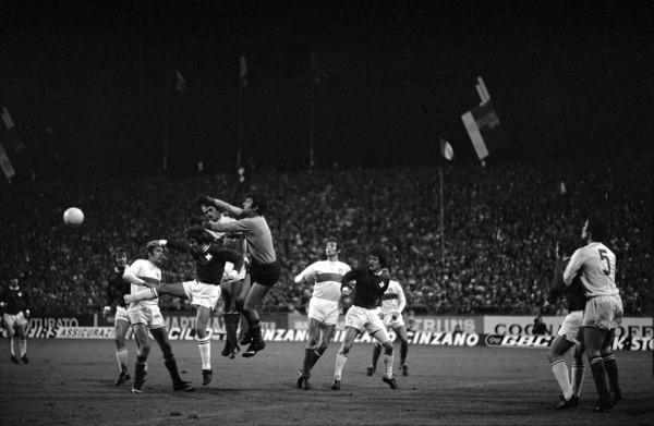 International match Switzerland  Italy 1972: Goalkeeper Dino Zoff