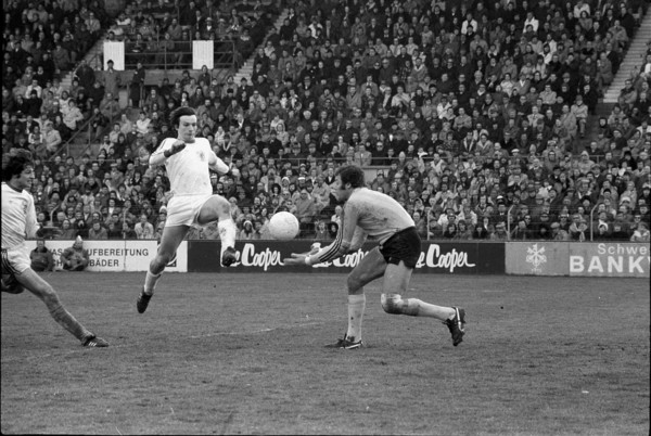 Cup Final 1975: FC Basel  FC Winterthur; Goalkeeper Kunz