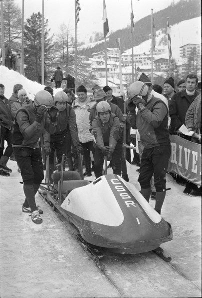 Bobsleigh World Championships in St. Moritz, 1970: Czechoslovakia 1