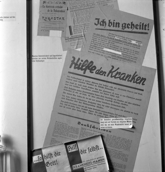 ineffective healing method, rejected by the Intercantonal Control Authority for Medicinal Products