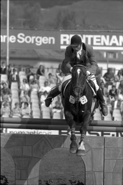 CSIO St. Gallen 1978: Willi Melliger on Rhonas Boy