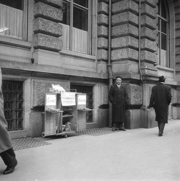 Perfume seller, 1956