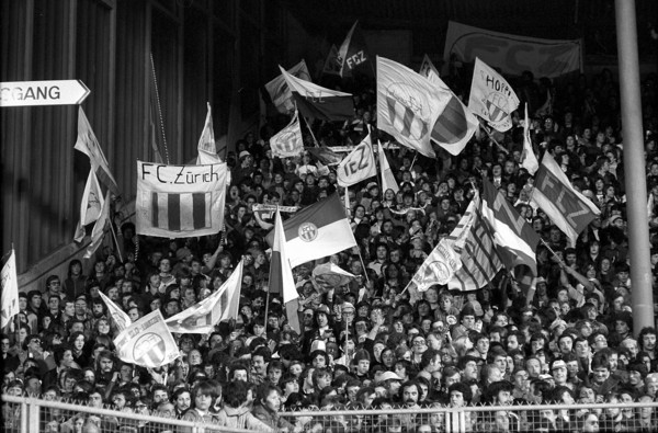 Champions Cup semifinal 1977: FC Zurich vs. FC Liverpool; South Curve