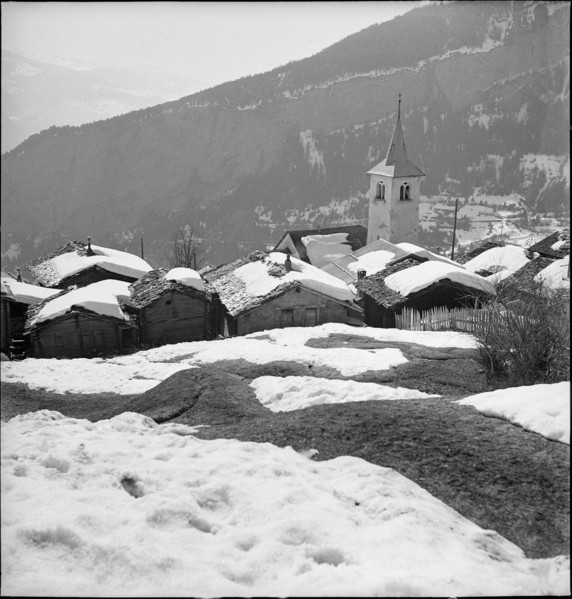 Valais village of Albinen; 1941
