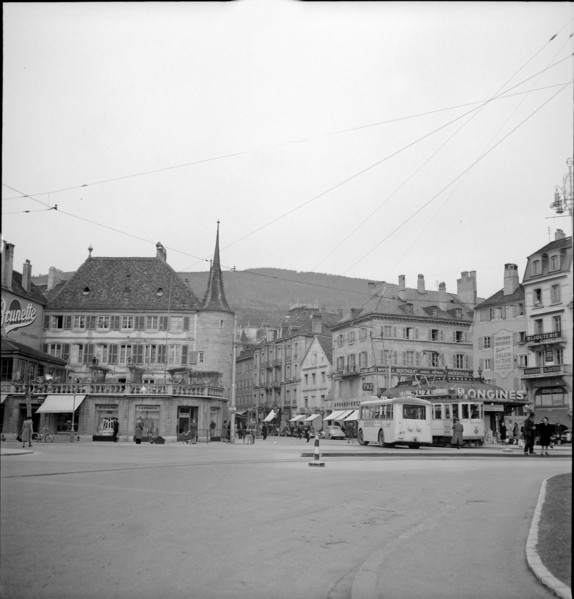 Place Pury, Neuchâtel 1948