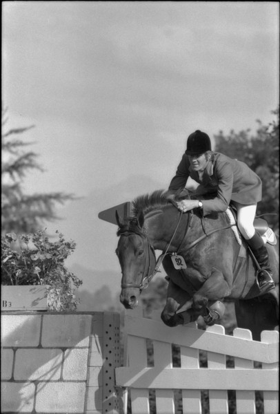CSIO Lucerne 1974: Michael Matz on Mighty Ruler