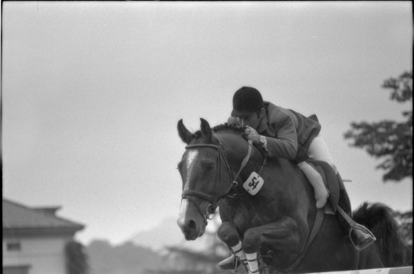 CSIO Lucerne 1974: Hugo Simon on Flipper