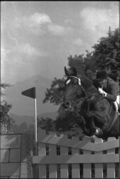 CSIO Lucerne 1974: HansGünter Winkler on Blinke