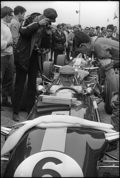 1967 Zandvoort GP: Graham Hill in the LotusFord