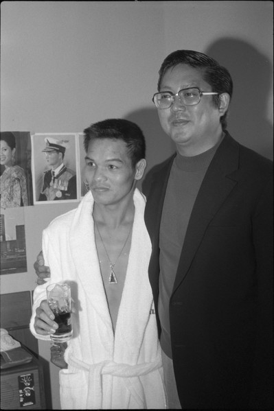 World Championship match against Chervet 1974: Chartchai Chionoi