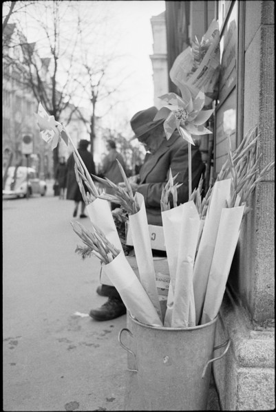 Flower seller, 1966
